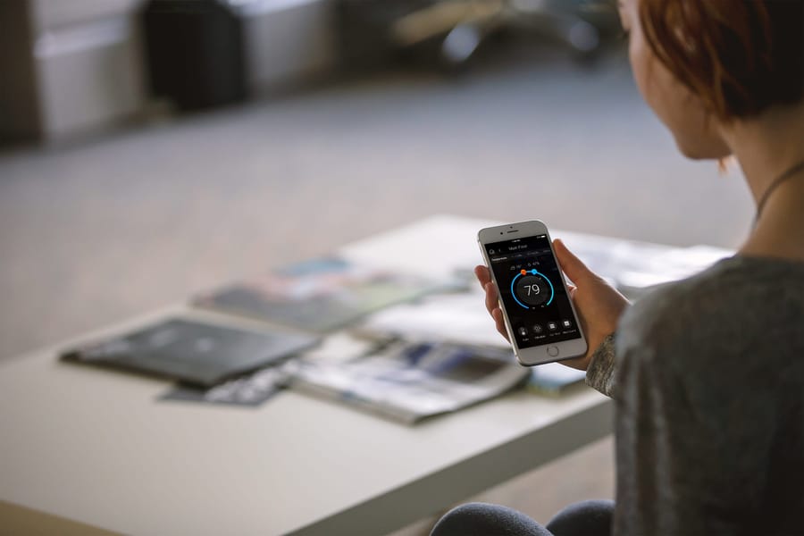 Controlling the home from a phone